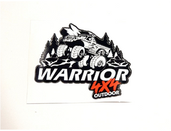 Warrior Logo Sticker