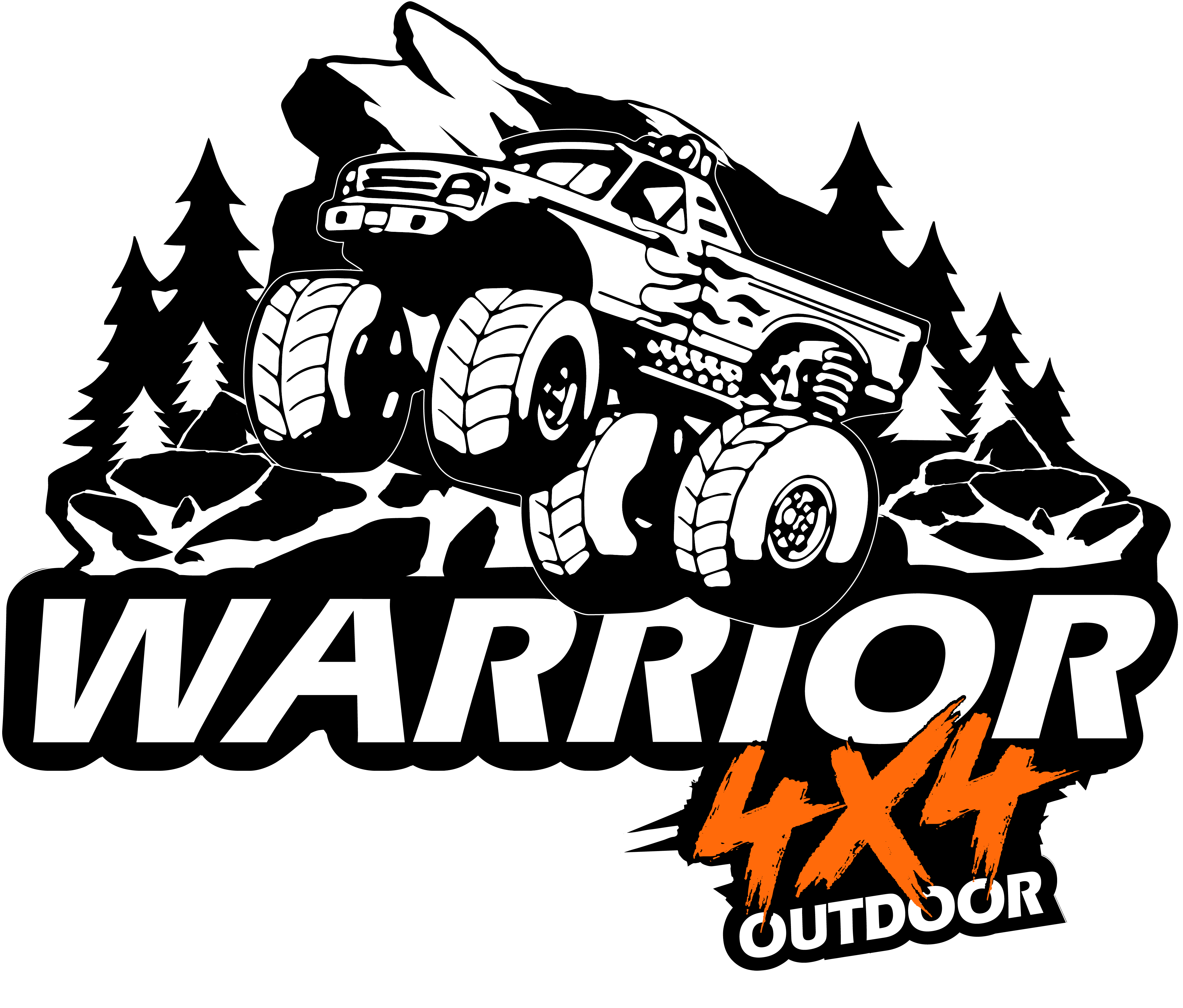 Warrior Logo Sticker