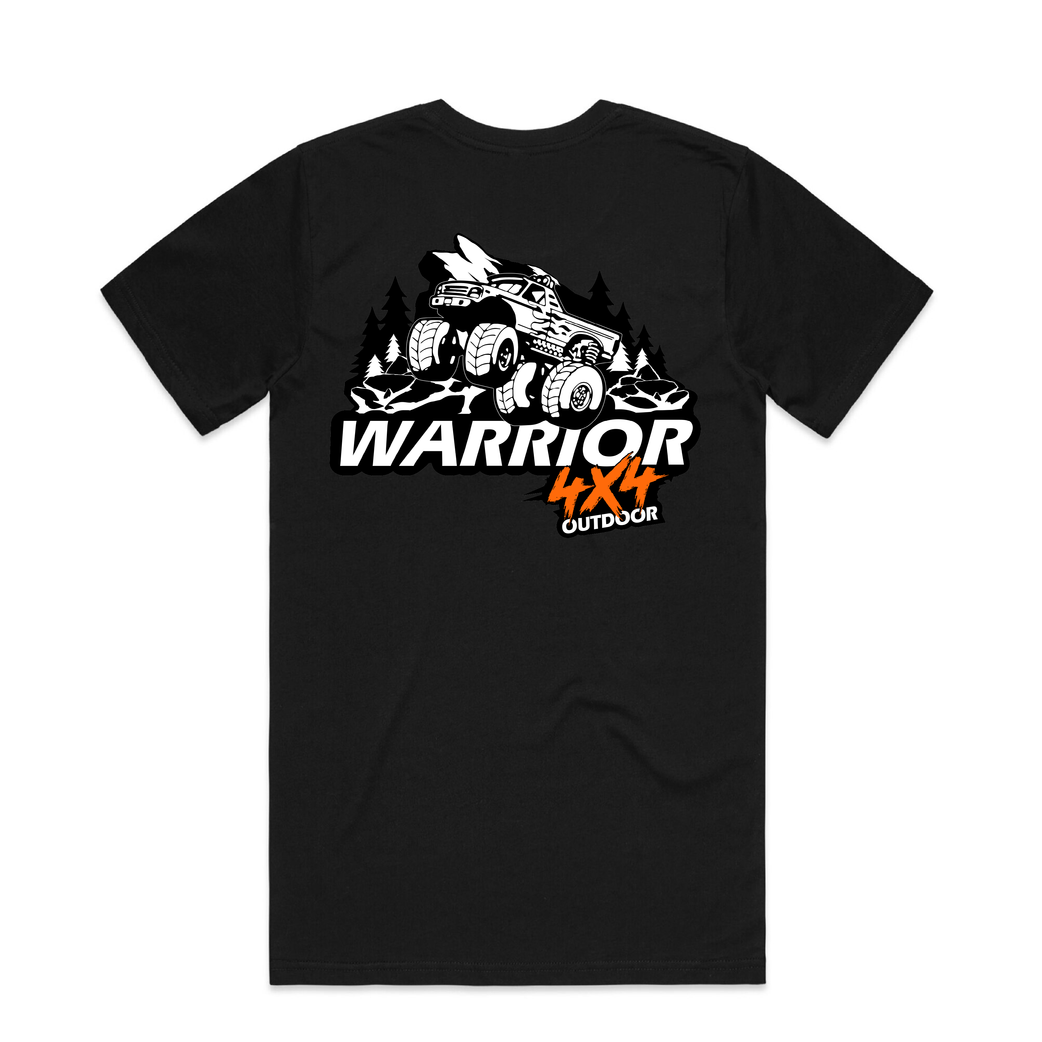 Warrior Logo T - Rear