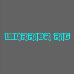 WARRIOR RIG - 200mm Window stickers