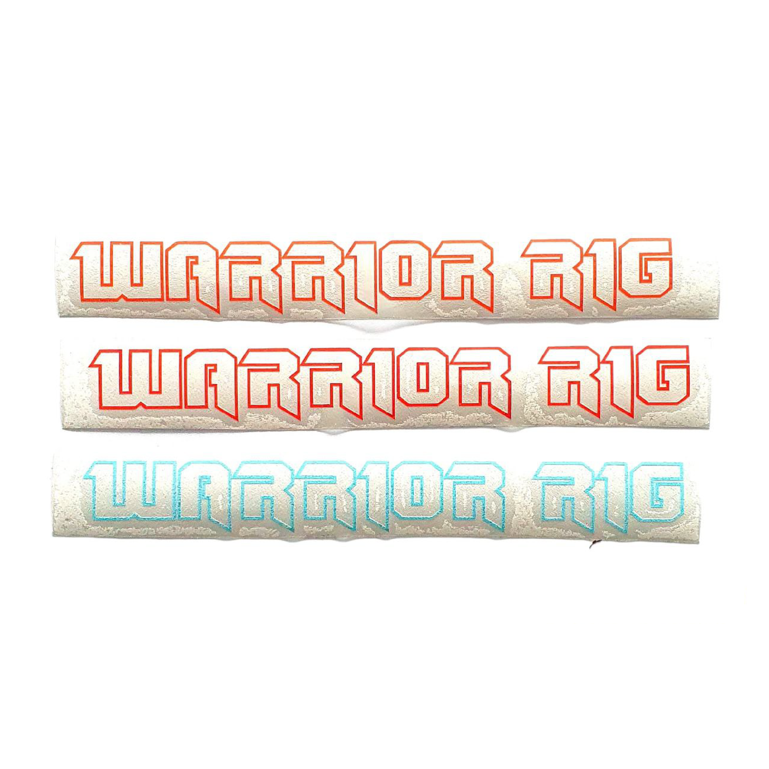 WARRIOR RIG - 200mm Window stickers