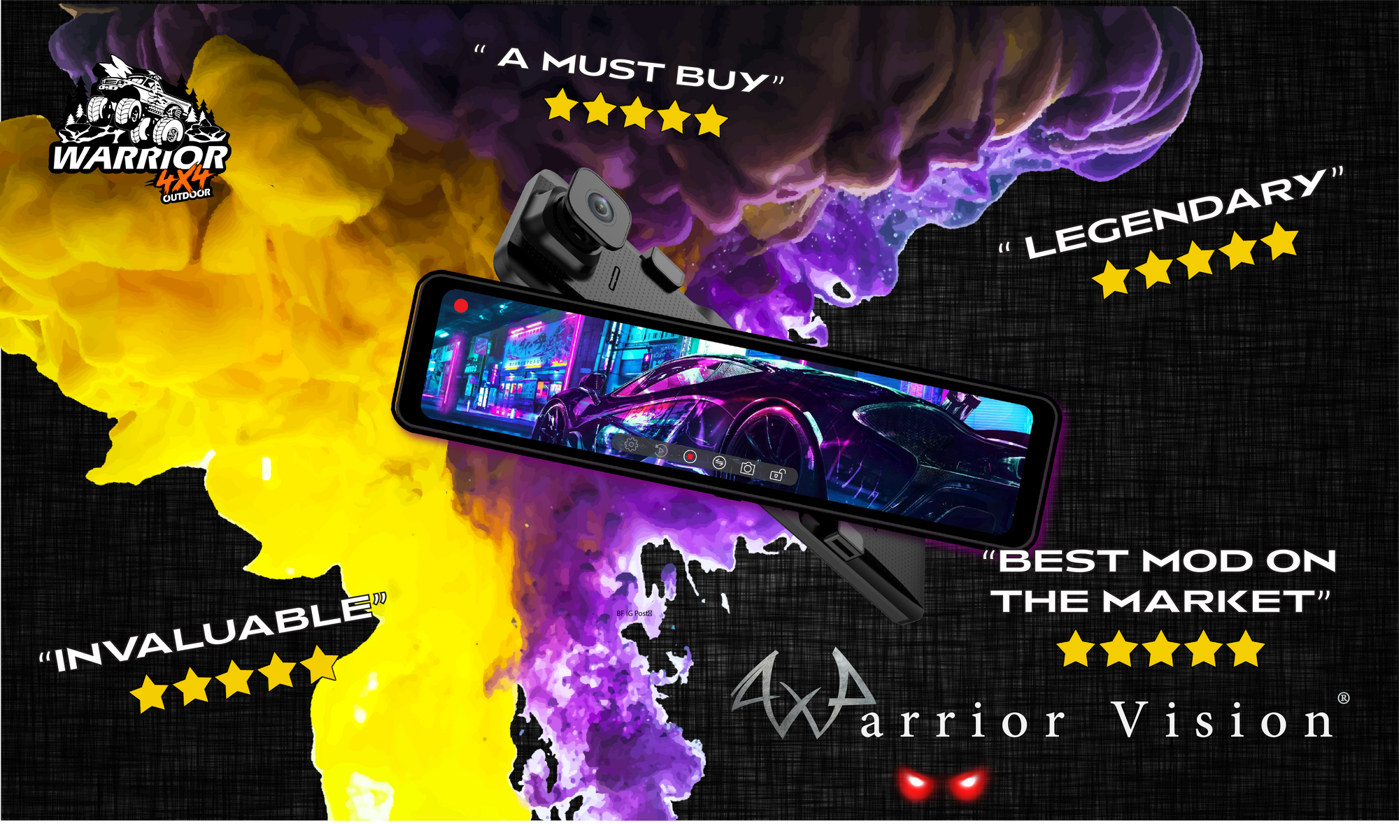 Warrior Vision Digital Mirror